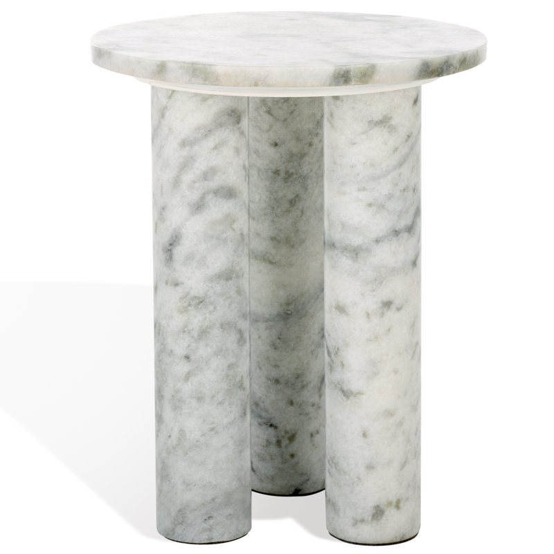 Giabella End Table, White
