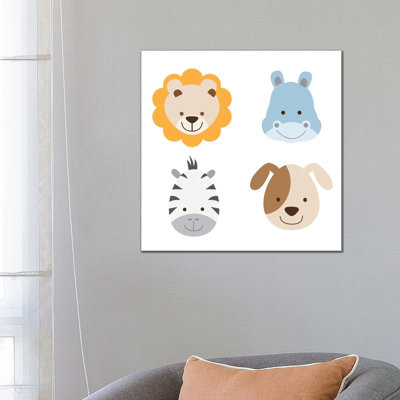 Animal Farm II - Wrapped Canvas Print