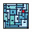 «Urban Abstract For Ot» par Barruf, impression sur toile tendue-31927177-73618953-73618954