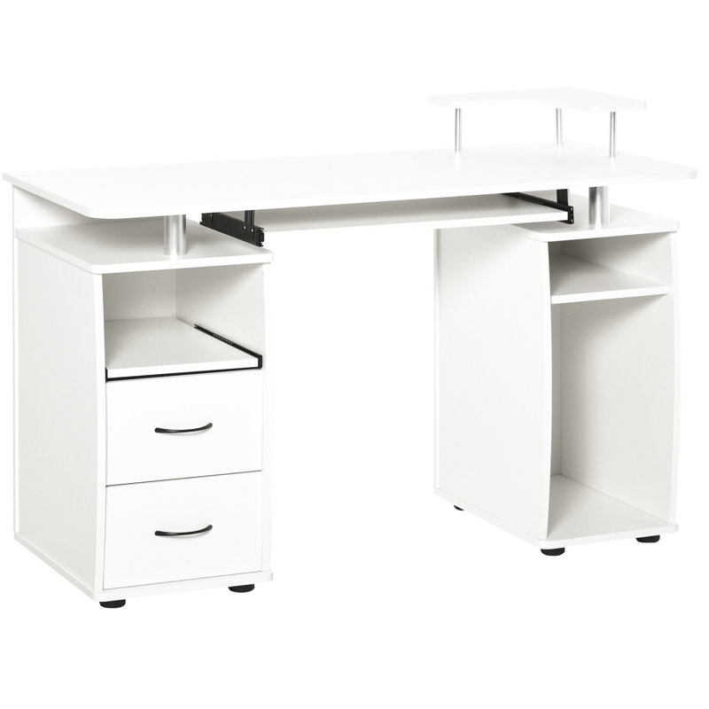 Altheda Computer Desk, White