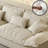 White 100% Polyester Modular Sofa cushion couch-109305697-109305699