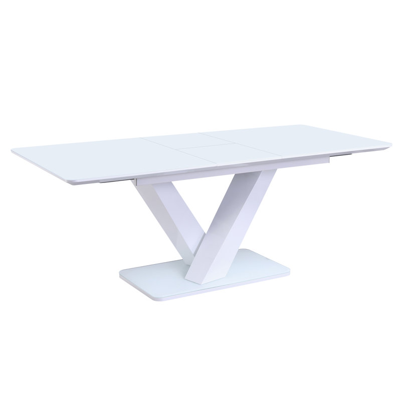 Cheatham Extendable Trestle Dining Table