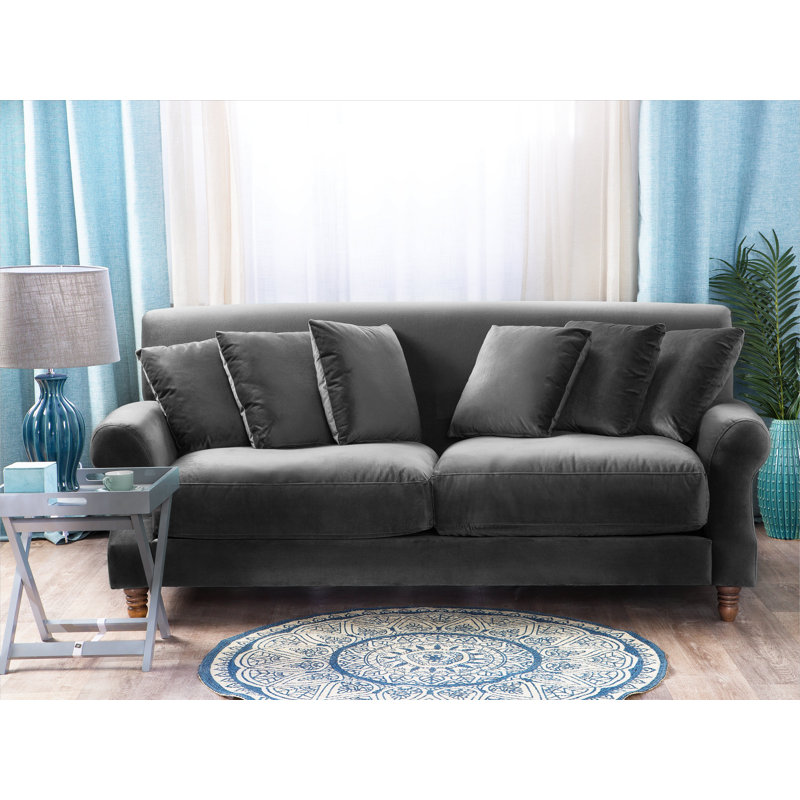 Northampton Velvet Sofa, Grey