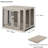 Gendron Manufactured Wood Furniture Style Crate with 2 Doors-384351628-396502292
