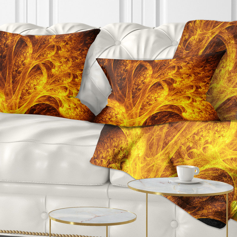 Abstract Reversible Throw Pillow
