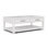 Silvia White Rectangular Coffee Table