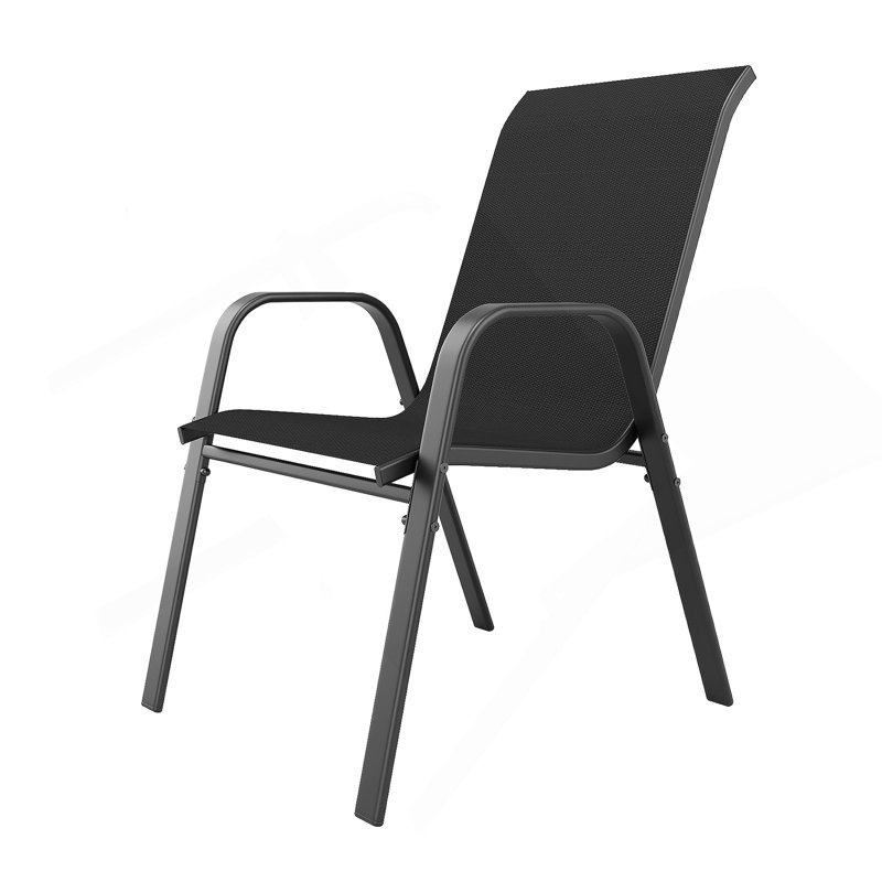 ENSEMBLE DE 4, CHAISE DE PORTE, JARDIN