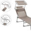 Adalen 193cm Long Reclining Single Sun Lounger-1888680136