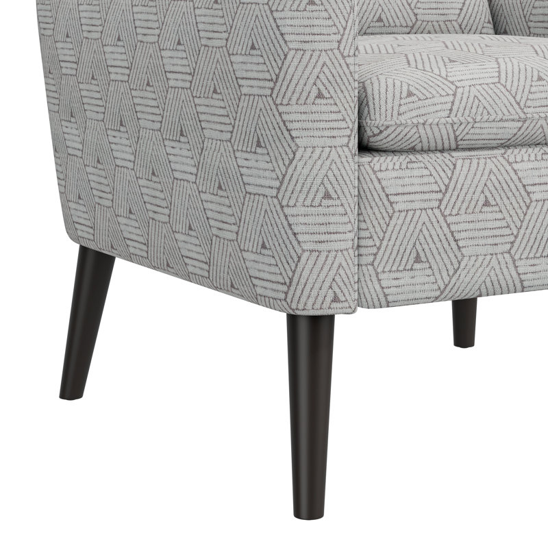 Maisel Upholstered Armchair, Tan Polyester