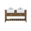 Ensemble de meuble-lavabo double 60 po Pelaghia-950408138