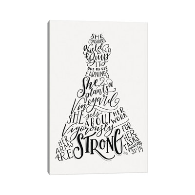 Proverbs 31 Dress IV by Lily & Val - Print on Canvas