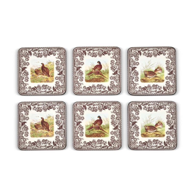Sous-verres Woodland 4 po x 4 po