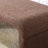 Dant Boucle Fabric Upholstered Bench Ottoman-1031431576