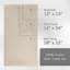 Ensemble de serviettes 100% coton à séchage rapide 12 pièces, serviettes de bain beige ultra absorbantes, collection de serviettes durables pour un usage quotidien