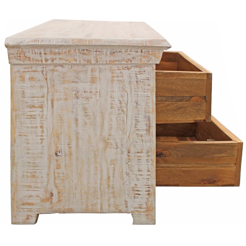 Stefanus 3 - Piece Solid Wood Living Room Table Set