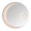 Miroir 24 pouces à mémoire de forme à DEL avec interrupteur, miroirs de salle de bain muraux, miroir de salle de bain anti-buée, miroir de salle de bain à intensité variable, miroir de salle de bain moderne à DEL