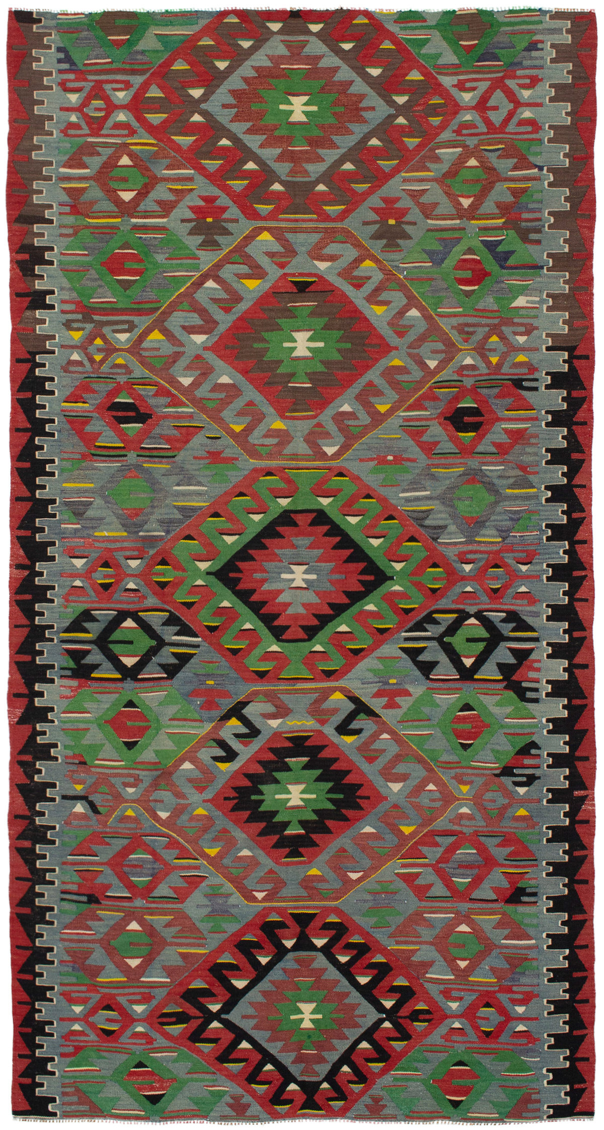 World Menagerie One-of-a-Kind Norcross Handmade Kilim 5'1