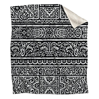 Couvertures noires et blanches