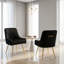 Tufted Velvet Upholstered Upholstered Back Side Chair-952821562-952821543
