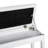 Piano Bench, Duet Piano Chair With Faux Leather Padded Cushion And Wooden Frame, Button Tufted Keyboard Bench, White-973851111
