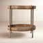 Damirra Wood & Metal Side Table-21125605