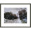 «Road to the Farm Saint-Simeon Honfleur» par Claude Monet, impression giclée encadrée