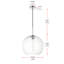 Snead 1 - Light Single Globe Pendant-33559759-33591604-33591607