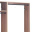 Vedz Walk In Closet W 2 tiroirs, 4 tablettes et tringles de suspension, bois-114490576