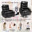 Geier PU Upholstered Heated Massage Chair,Lift Assistance-1959664055