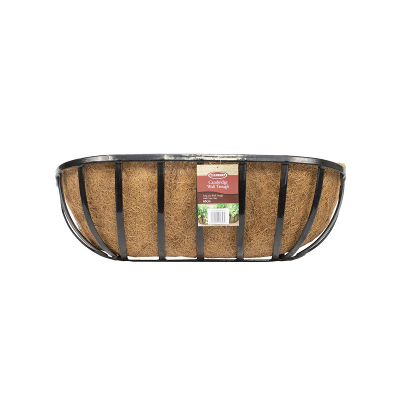Cambridge Premium Wall Trough with Coco Liner – 24″, 24