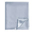 Drap-housse 6 pièces en satin bleu luxueux - froissé, soyeux sur la peau, avec 1 drap-housse plat et 4 taies d'oreiller