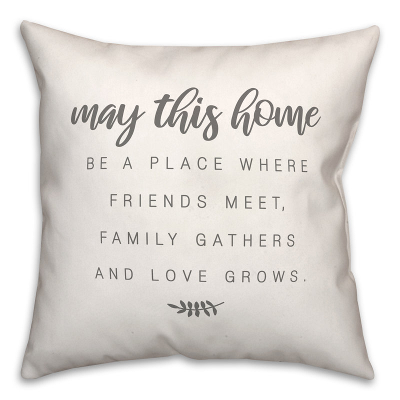  Polyester Throw Square Pillow Cover & Insert