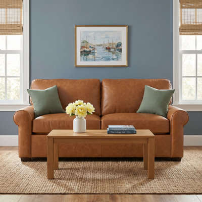 Porter 84" Genuine Leather Sofa