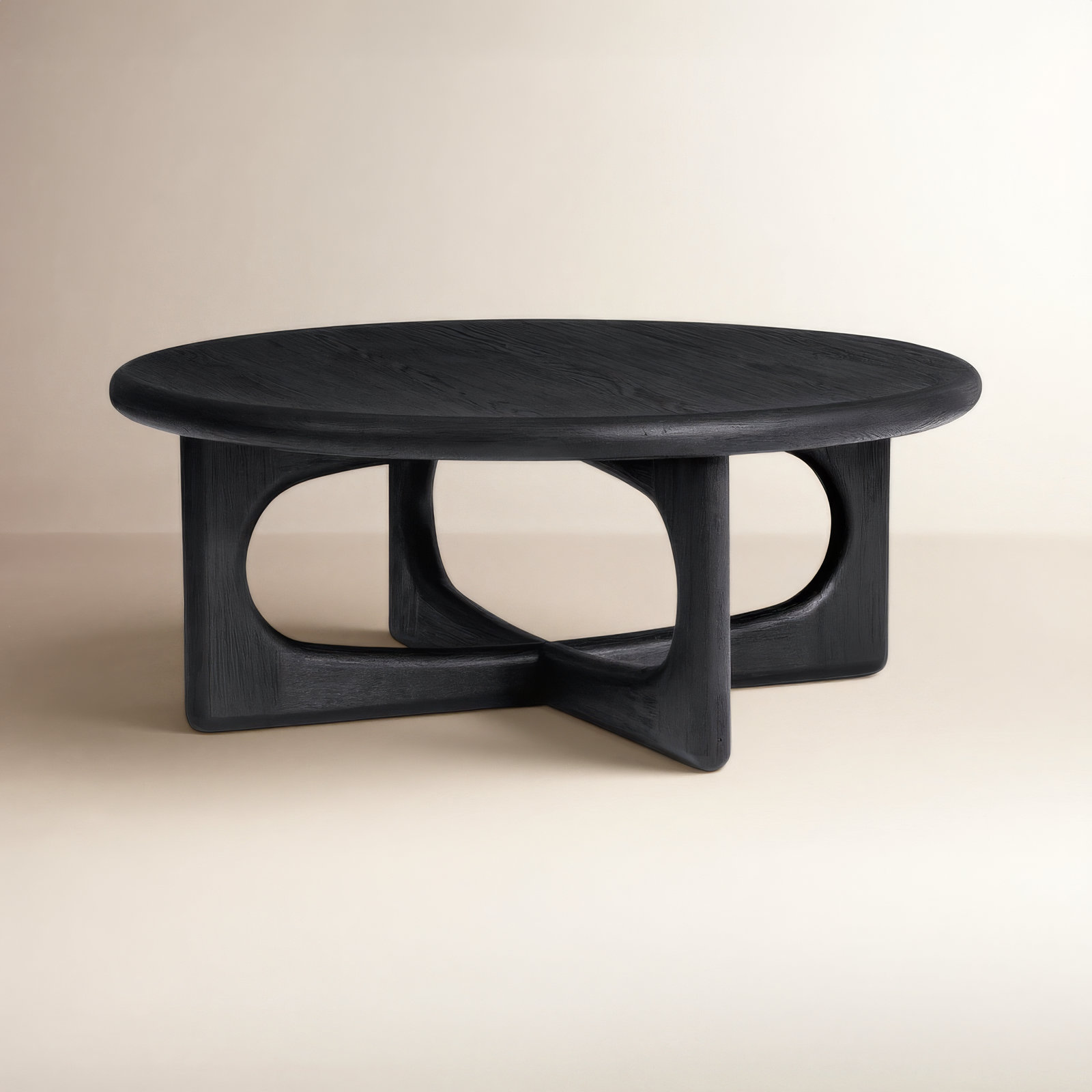 Griffey Single Coffee Table, Black