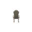 Chaise avec accoudoirs en cuir synthétique Dresde Dresde (ensemble de 2)