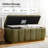 Vanesa 50.5"W Modern Chenille Fully Assemble Upholstered Filp-Top Storage Bench With Solid Wood Base-1866697168