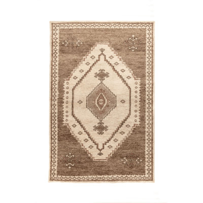 Luxor Handknotted Wool Blend Accent Rug