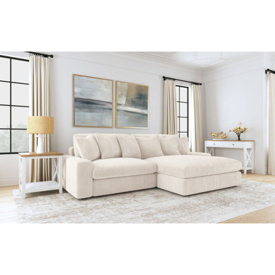 Canapé modulaire réversible Upton Sand