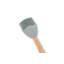 Le Creuset Signature Silicone Basting Brush, White-823323135
