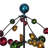 Gatwick Weather Resistant Metal Abstract Garden Stake-1770296888