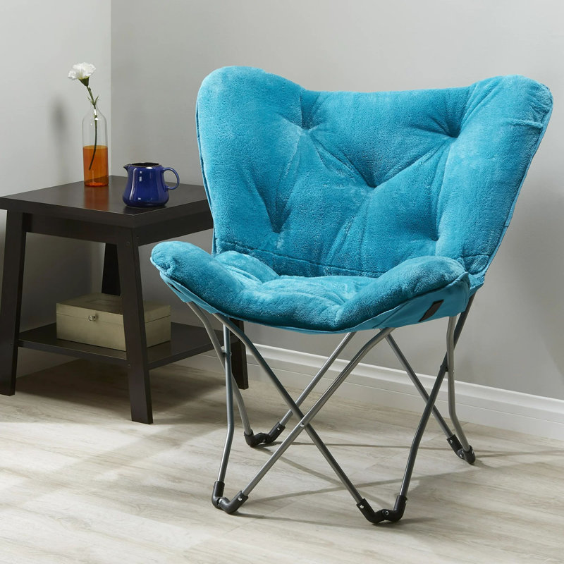 Chaise de patio pliante en tissu Bazil