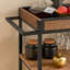 Giacob Metal Bar Cart