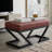 Cathaleen PU Leather Upholstered Bench-378907467