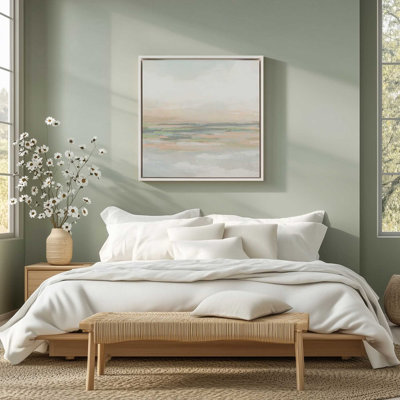 «Soft Breeze Over Fields II», reproduction sur toile dans un cadre