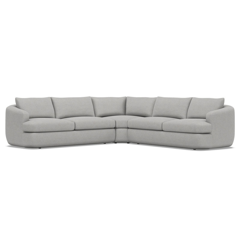 Jules Fabric 3 Pc Sectional, 1583-010
