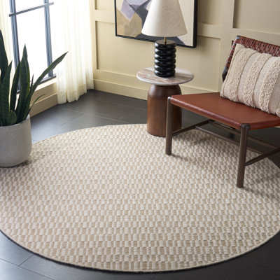 Vermont Hand Woven Wool;Cotton Solid Colour Indoor Rug