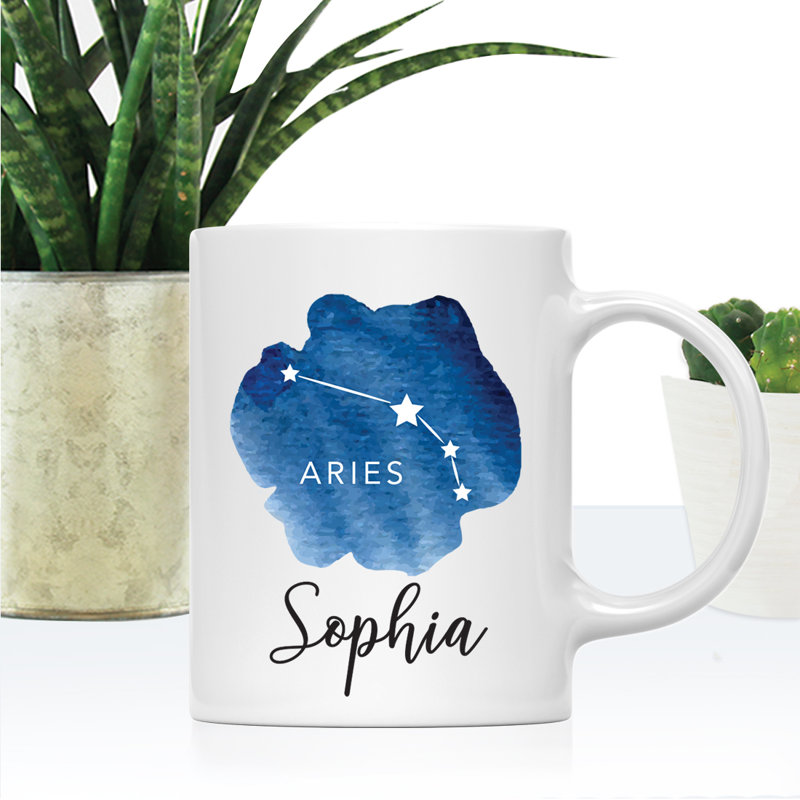 Ceramic Coffee Mug, Aries