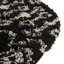 Tapis noir / blanc à motif géométrique Griego-1374291638