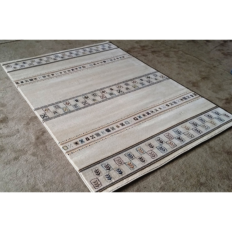 Tapis crème à motif Sud-Ouest Keunta, 10 pi x 13 pi