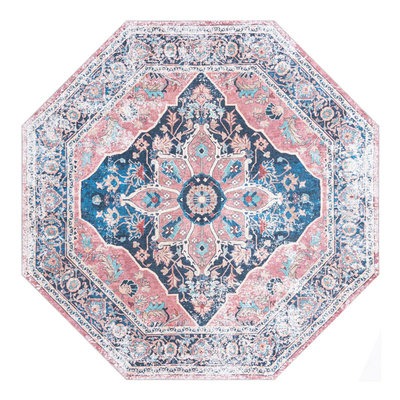 Ollyver Oriental Indoor Rug, Octagon 7'10" x 7'10"